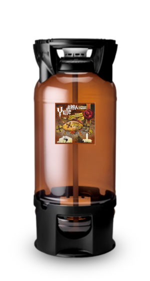 Yule, birra artigianale Dark Belgian Ale in fusto da 20 litri.